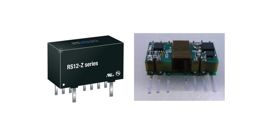 RECOM’s RS12-Z 12W DC-DC converter uses a planar transformer